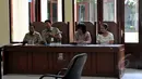 Suasana persidangan pembatalan akta nikah yang diajukan Ludwig Franz Willibald terhadap Jessica Iskandar, Jakarta, Selasa (31/3/2015). (Liputan6.com/Panji Diksana)