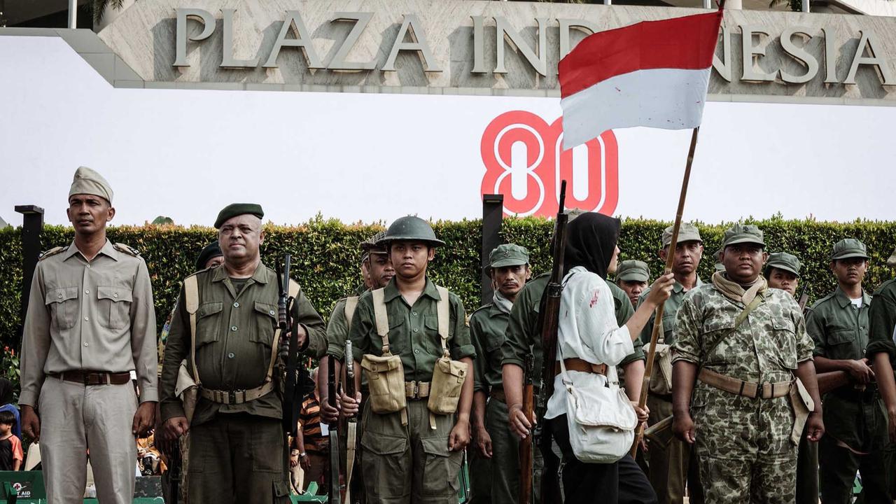 FOTO:  Aksi Heroik Serangan Umum Surakarta 1949 Warnai Car Free Day  Bundaran HI