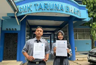 Pelajar Depok Temukan Celah di Sistem NASA (Foto: Rio Ferdinand/Liputan6.com)