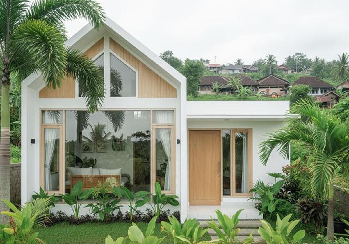 7 Desain Rumah Kecil ala Villa Pedesaan, Inspirasi Hunian Asri, Nyaman, dan Fungsional