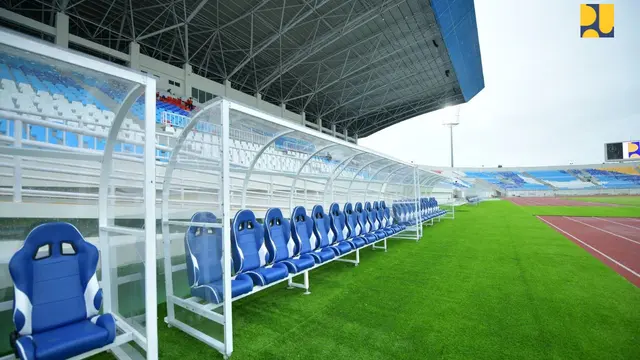 Progress Renovasi Stadion Kanjuruhan telah mencapai 99,5%.