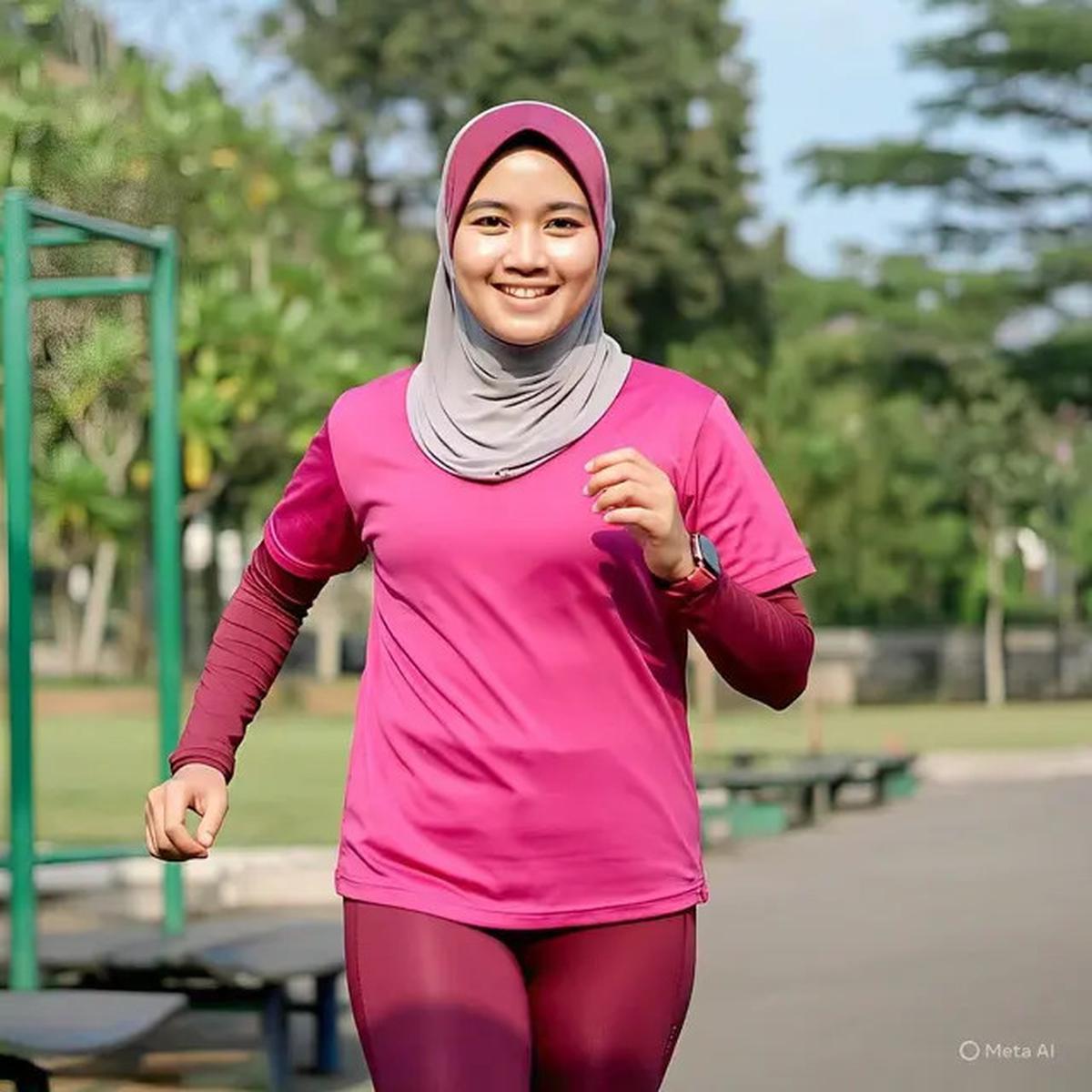 Inspirasi Outfit Olahraga Hijab, Nyaman Walau Aktif Bergerak