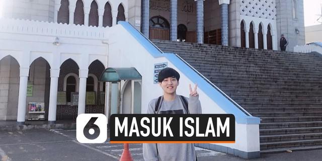 VIDEO: Viral, Vlogger Korea Jay Kim Masuk Islam