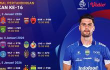 Berikut Jadwal Live Streaming BRI Super League Pekan ke-16, Tayang di Vidio