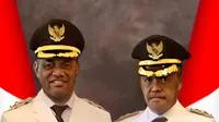Bupati dan Wakil Bupati Terpilih Kabupaten Mappi, Kristosimus Yohanis Agawemu &ndash; Sanusi (Istimewa)
