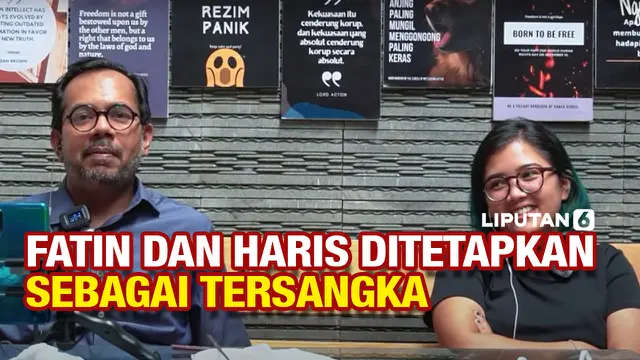 VIDEO: Fatia dan Haris Azhar ditetapkan Sebagai Tersangka Kasus Pencemaran Nama Baik Luhut