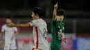Luar biasa Taisei Marukawa! Melakukan debut di persepakbolaan Indonesia bersama Persebaya, pemain Jepang berusia 25 tahun ini langsung menancapkan tonggak prestasi membanggakan. Ia diganjar sebagai pemain terbaik BRI Liga 1 20221/2022. Berikut 5 fakta menariknya. (Bola.com/M Iqbal Ichsan)