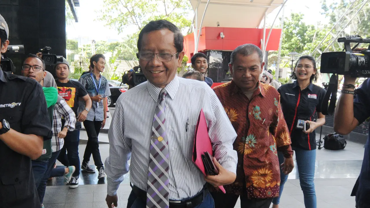 Datangi KPK Mahfud MD Diskusi Tentang Tindak Pidana Korupsi