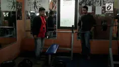 Polisi kembali mendatangi lokasi pusat kebugaran lokasi adgen porno sesama jenis di Depok