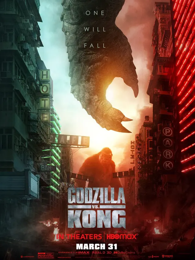Poster film Godzilla Vs. Kong. (Foto: Legendary Pictures/ IMDb)