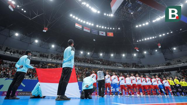 Foto: Ditonton Shin Tae-yong, Timnas Futsal Indonesia Bantai Korea Selatan di Grup A Piala Asia 2026
