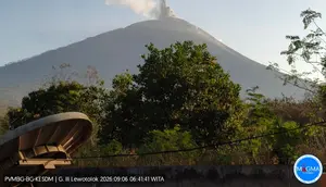 Gunung Ili Lewotolok 4 Kali Erupsi Dalam 48 Jam