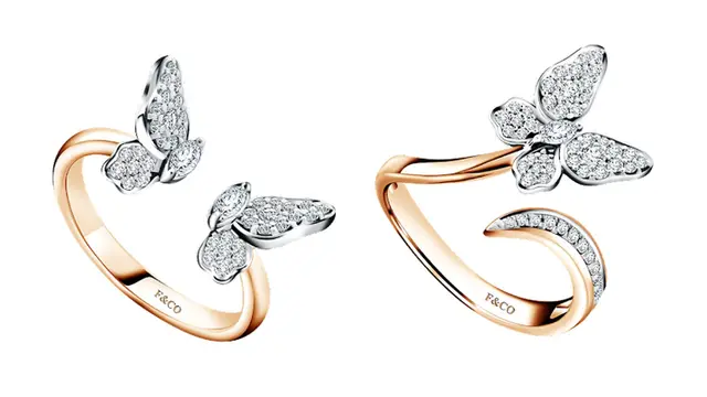 Ladies Ring Flutter Collection