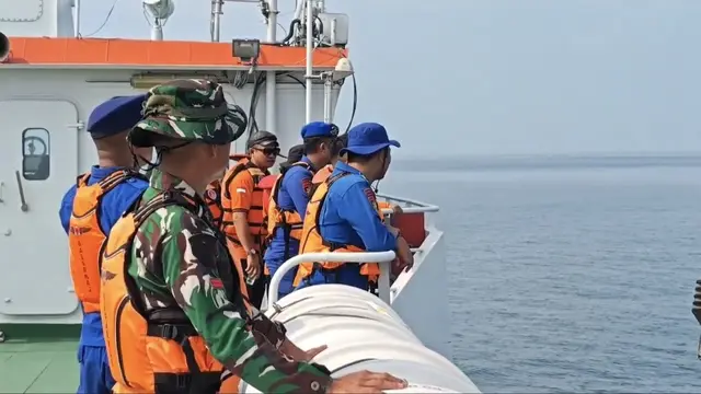 Hari Terakhir Pencarian 5 Jurnalis Hilang di Selat Sunda, Kabut Jadi Penghalang Tim SAR