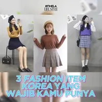 Apa saja fashion item Korea yang paling ikonik? Yuk, kita cek video di atas!