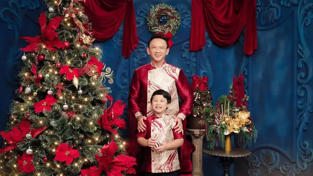 Inspirasi Busana Nuansa Merah dari Keluarga Ahok untuk Tahun Baru Imlek 2025