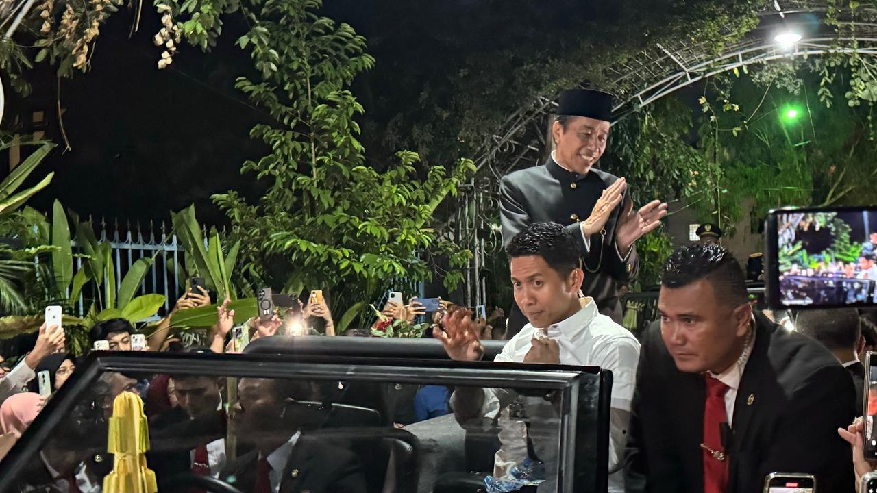 Jokowi Tiba di Rumah Solo