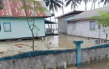 BPBD Data Dampak Banjir Rob di Buol dan Banggai Laut, Puluhan Rumah Terendam