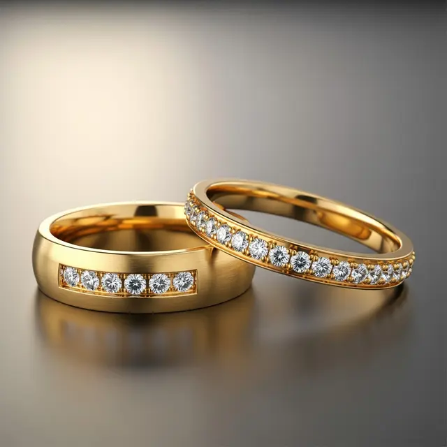 Model Cincin Nikah Emas 24 Karat
