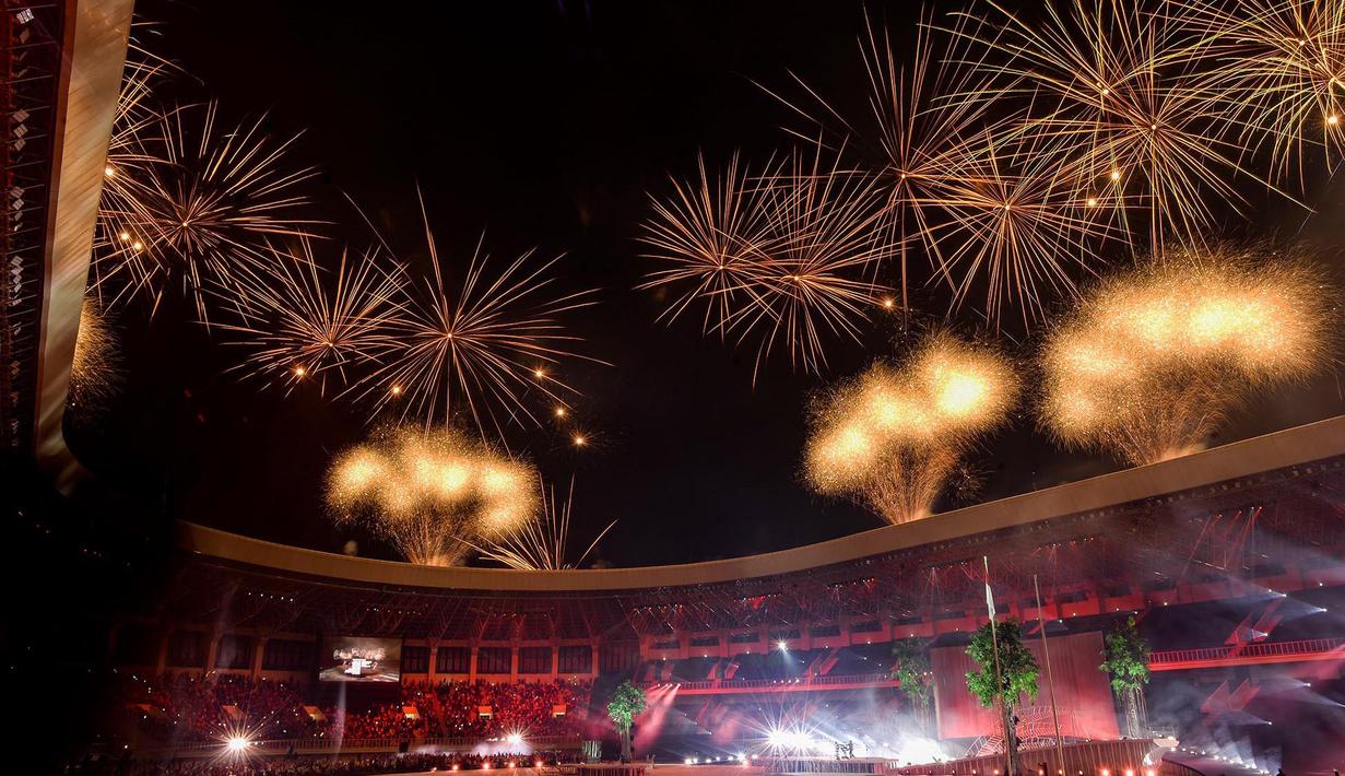 PON 2021 Papua berjalan dengan lancar dan membuktikan bahwa Indonesia mampu menyelenggarakan ajang olahraga terbesar di dalam negeri di tengah pandemi COVID-19. (PB PON XX PAPUA/Yustha Corithaca)