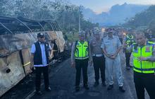 Olah TKP, Polisi Gunakan Teknologi TAA untuk Ungkap Penyebab Kecelakaan Maut Bus ALS-Truk Tangki