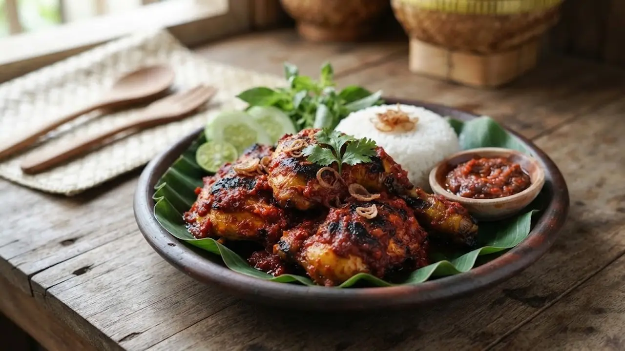 Resep Ayam Masak Cincane Khas Samarinda dengan Bumbu Merah