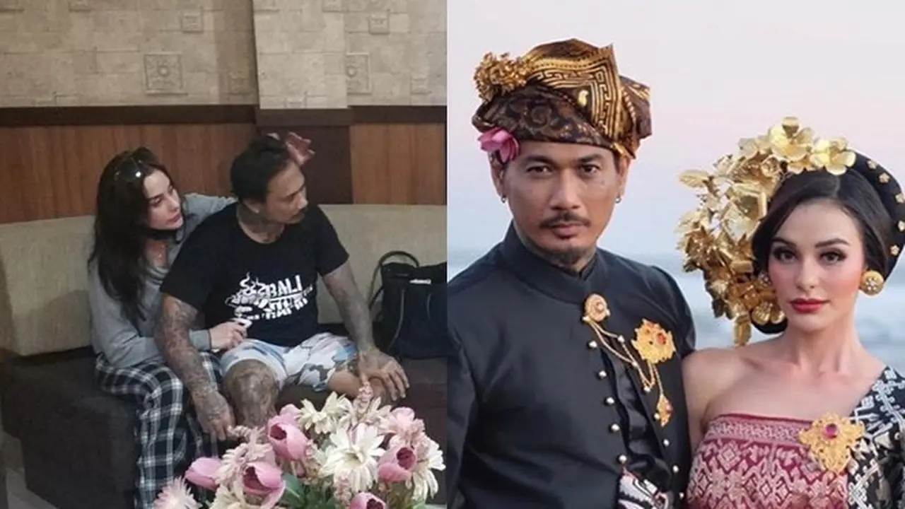 Selalu Menemani, Ini 6 Potret Setia Nora Alexandra dengan Jerinx SID