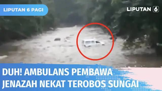 Aksi nekat sopir ambulans yang mengangkut jenazah dan menerobos derasnya arus sungai di Kabupaten Ende, NTT viral di media sosial. Warga berharap Pemerintah bisa membangunkan jembatan sehingga warga tak perlu khawatir.