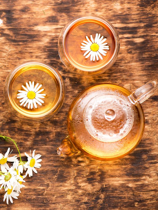 teh bunga chamomile
