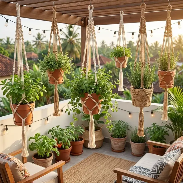 Desain Balkon Rumah yang Bisa Jadi Kebun Sayur Mini