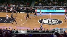 Berita video game recap NBA 2017-2018 antara San Antonio Spurs melawan Brooklyn Nets dengan skor 100-95.