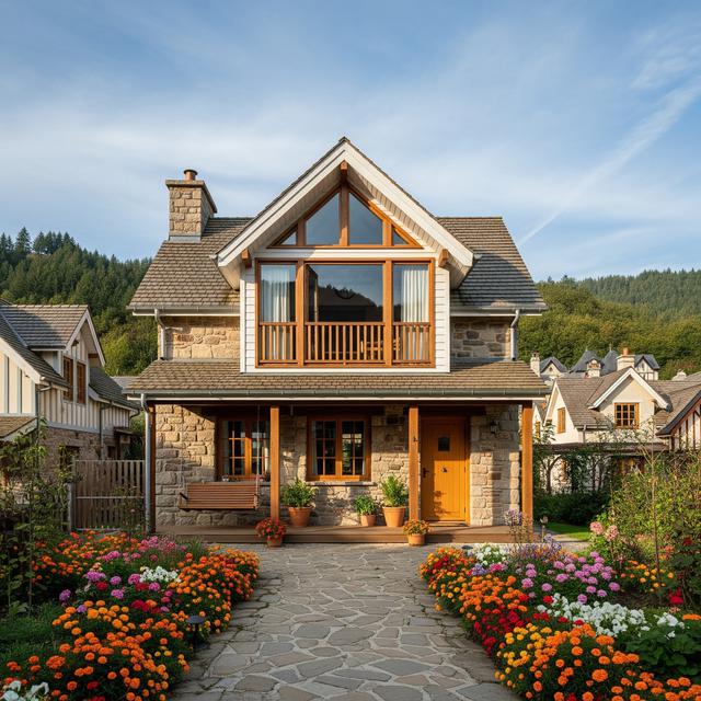 Inspirasi Rumah Kecil Dua Lantai