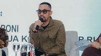 Wakil Ketua Komisi III DPR RI Ahmad Sahroni dalam acara HUT Keluarga Besar Wirawati Catur Panca Ke-49, yang digelar di Kementerian PPPA, Jakarta. (Foto: Istimewa).