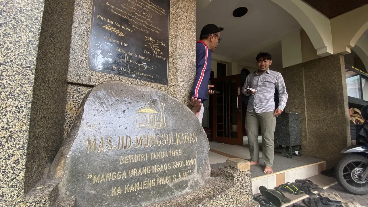 Masjid Mungsolkanas Bandung. (Liputan6.com/Dikdik Ripaldi)