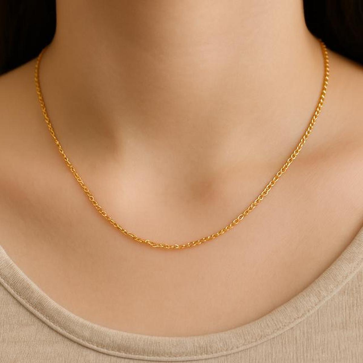 Model Kalung Emas 24 Karat untuk Anak Muda