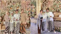 Tamu undangan di pernikahan Lesty Kejora dan Rizky Billar. (Instagram/dindahw/ayutingting92)