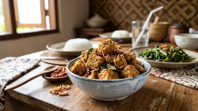 Resep Tempe Gembus Kriuk Tahan Lama, Cocok untuk Camilan dan Lauk