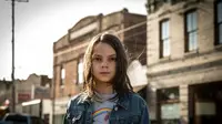 Dafne Keen dalam film Logan (IMDb)