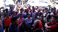 Sidang praperadilan kasus dugaan makar empat mahasiswa Papua di PN Manado, Sulut. (Liputan6.com/Yoseph Ikanubun)