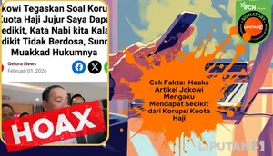 Kumpulan Artikel Hoaks Kaitkan Jokowi dengan Kasus Korupsi, Simak Faktanya