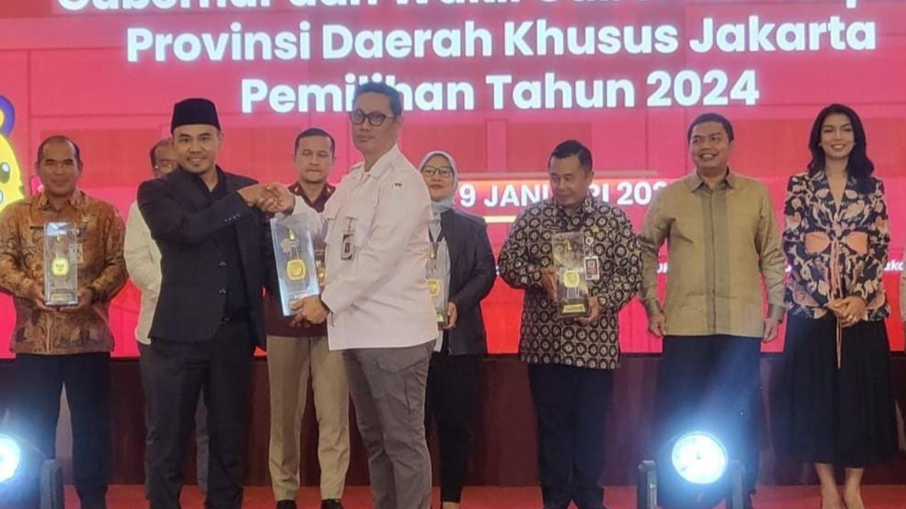 KPID Jakarta Raih Apresiasi dan Penghargaan dari KPU DKI