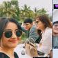 Momen triple date Masayu Clara, Adinda Azani dan Puspa Ritchwary bareng pasangan masing-masing. (Sumber: Instagram/dindazani/masayuclara)