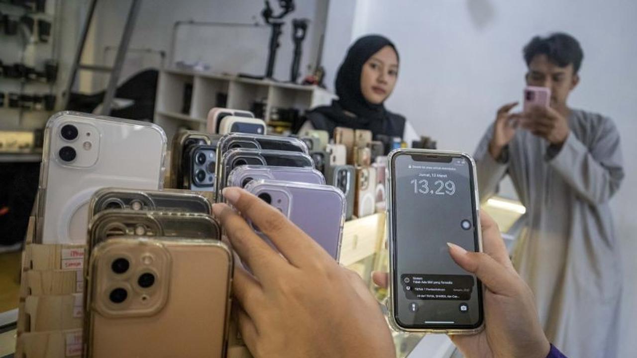 Permintaan Sewa Ponsel Mewah Melonjak Jelang Lebaran 2026, iPhone Jadi Primadona