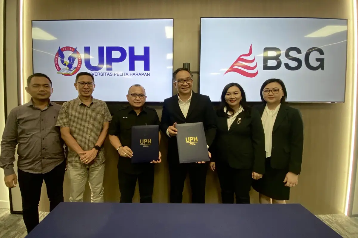 PT BPD Sulawesi Utara Gorontalo atau Bank SulutGo, gandeng Universitas Pelita Harapan (UPH) untuk meningkatkan kualitas sumber daya manusia (SDM). (Dok UPH)