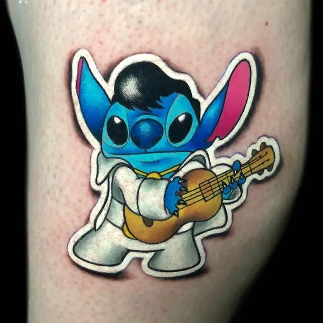 Potret Tato Dengan Ilusi Optik, Bak Stiker 3 Dimensi. (Sumber: Instagram/mr.sticker.tattoo)