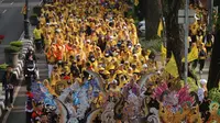Jabar Menguning, 138 Ribu Warga Ikuti Jalan Sehat HUT Partai Golkar