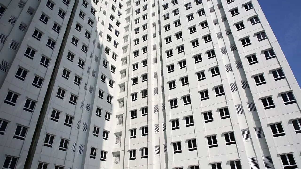 Pembangunan Rumah Susun (Rusun) Tingkat Tinggi di Pasar Jumat DKI Jakarta sudah mencapai 90 persen. (Dok Kementerian PUPR)