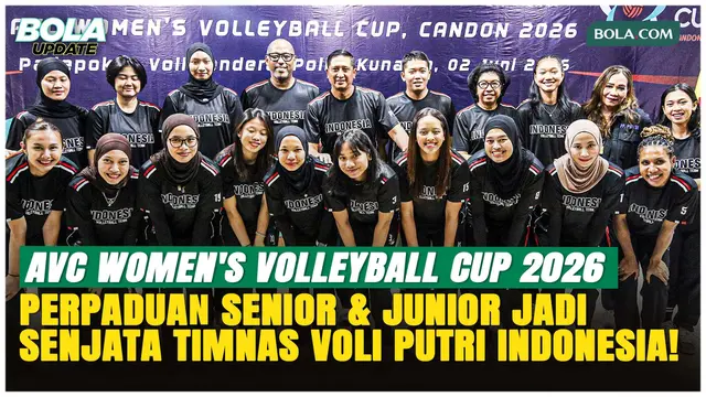 Timnas Voli Putri Indonesia Bidik 4 Besar di AVC Women's Volleyball Cup 2026