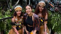 Kunjungan Gisel ke Kali Biru Papua. (credit:instagram.com/gisel_la)