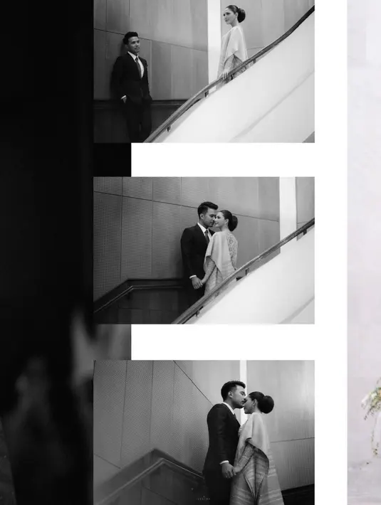 Di bagian kepala, Jessica Mila memilih menyanggul rambut panjangnya. [Instagram/jscmila]